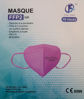 Bild von FFP2 Atemschutzmaske mit CE 0598 Farbe pink